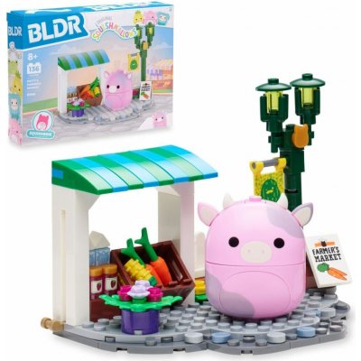 SQUISHMALLOWS Stavebnice BLDR - Patty a farmářský trh – Zboží Dáma