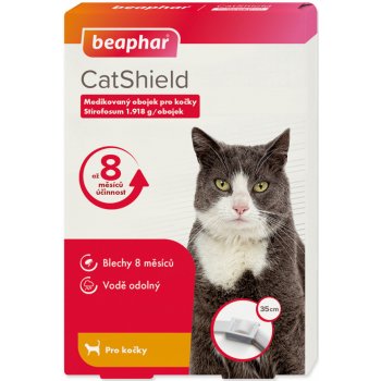 CatShield medikovaný obojek pro kočky 1,918 g 35 cm