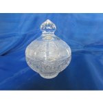 Dóza s víčkem broušená, 57001, 160 mm Tom Bohemia Crystal – Hledejceny.cz