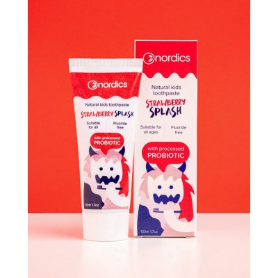 Nordics Probiotic Strawberry Fresh pro děti 50 ml – Hledejceny.cz