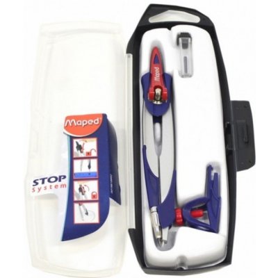 Maped Kovové kružítko Stop System 3-dílná sada – Sleviste.cz