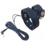 Funny steel Kožený elektro penis, varlata – Zboží Dáma