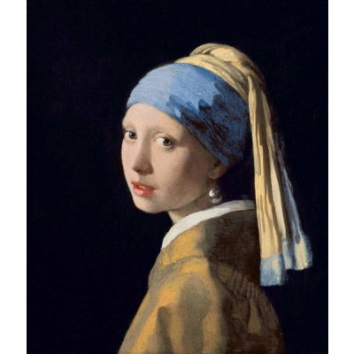 Jan (1632-75) Vermeer - Obrazová reprodukce Girl with a Pearl Earring, c.1665-6, (35 x 40 cm) – Hledejceny.cz