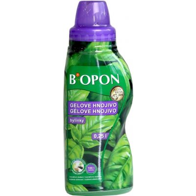 BioPon gelové hnojivo na bylinky 250 ml – Zbozi.Blesk.cz