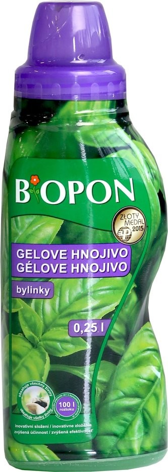 BioPon gelové hnojivo na bylinky 250 ml