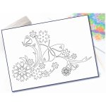 Radost v písku Šablona na pískování motýlci A5 148 x 210 mm – Hledejceny.cz