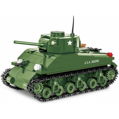 COBI 2708 World War II Americký tank Sherman M4A1 – Zbozi.Blesk.cz