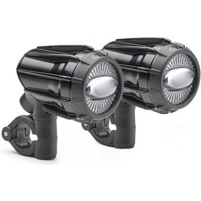 S322 Led přídavné světlomety Givi (2 ks) k montáži na padací rámy, homologované, hliníkové, černé | Zboží Auto