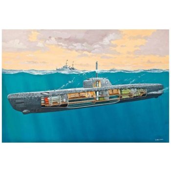 Revell Deutsches U-Boot Typ XXI mit Interieur 05078 1:144