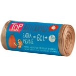 Vipor Pytle Tříděný odpad HDPE 10µm 60l 30ks hnědé – Zboží Dáma