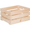 Úložný box ČistéDrevo Dřevěná bedýnka 40 x 30 x 20 cm