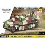 COBI 2283 World War II 1:35 Německý kolopásový obrněný transportér Sd.Kfz. 251/9 – Zboží Dáma