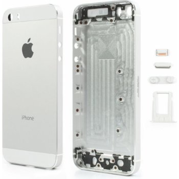 Kryt Apple iPhone 5S Zadní stříbrný