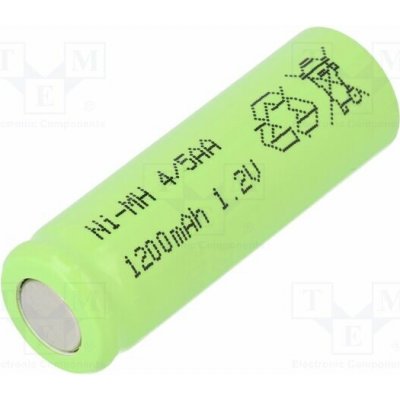 JJJ J-4/5AA1200 Akum: Ni-MH; 4/5AA; 1,2V; 1200mAh; Ø13,9x42,6mm; 1ks. – Zbozi.Blesk.cz