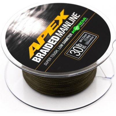 Korda Apex Braided Mainline 0,23mm 1200m 30lb – Zboží Mobilmania