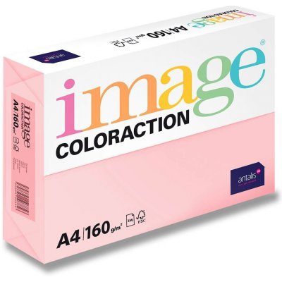 Image Coloraction barevný papír A4 160 g pastelově růžová – Hledejceny.cz