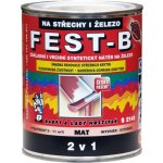 Barvy a laky Hostivař FEST B FESTB S2141-0570 ZEL.TMAVÁ 0.8 KG – Sleviste.cz