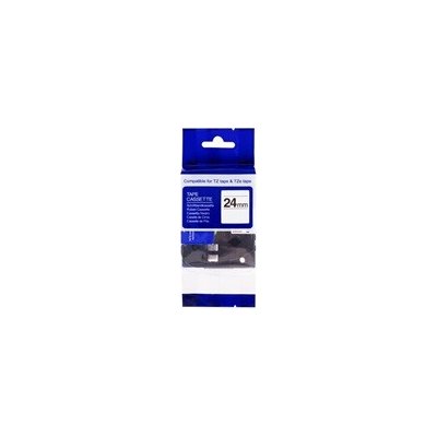 PRINTLINE kompatibilní páska s Brother TZE-M951, 24mm, matný černý tisk/stříbrný podklad – Zboží Mobilmania