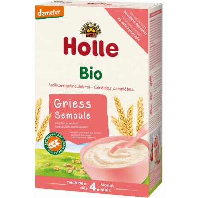 Holle Bio Bezmléčná kaše celozrnná pšeničná 250 g – Zboží Dáma