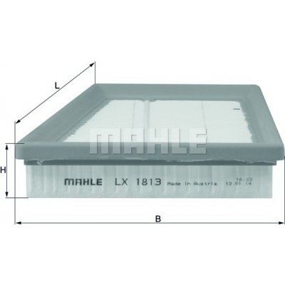 MAHLE ORIGINAL Vzduchový filtr LX1813 – Hledejceny.cz