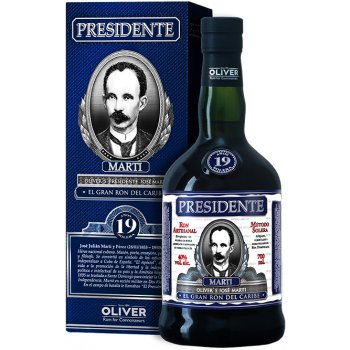 Presidente Marti 19y 40% 0,7 l (karton)