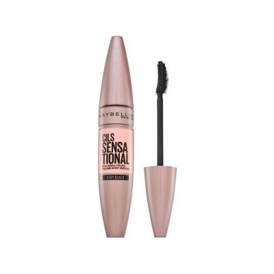 Maybelline Lash Sensational Full Fan Effect Mascara řasenka pro prodloužení a natočení řas Very Black 9,5 ml – Zboží Mobilmania