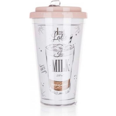 Banquet cestovní dvoustěnný COFFEE Iced latte 500 ml – Hledejceny.cz