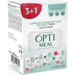 Optimeal pro psa losos/borůvka v omáčce 4 x 100 g – Hledejceny.cz
