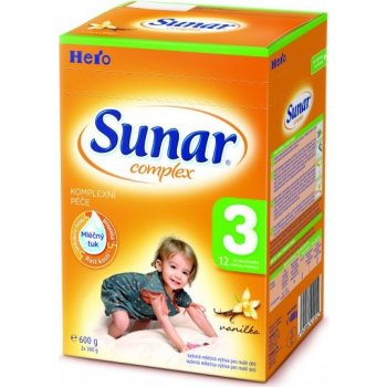 Sunar 3 complex vanilka 600 g