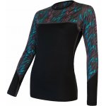 SENSOR MERINO IMPRESS dámské triko dl.rukáv černá – Sleviste.cz