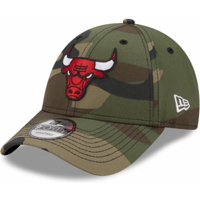 New Era 9FO Camo NBA Chicago Bulls Woodland Camo – Zboží Mobilmania