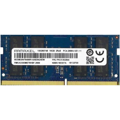 Ramaxel DDR4 2666MHz 16GB CL19 RMSA3300ME78HBF-2666 – Zboží Živě
