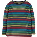 Dětské triko s dlouhým rukávem Tmavé pruhy Frugi – Sleviste.cz