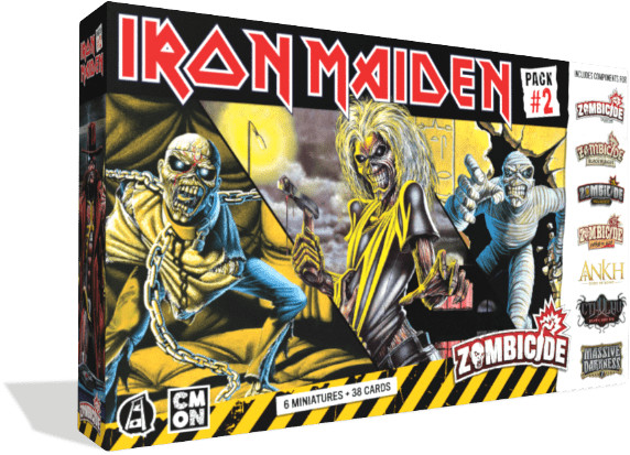 Cool Mini Or Not Iron Maiden Pack #2 EN