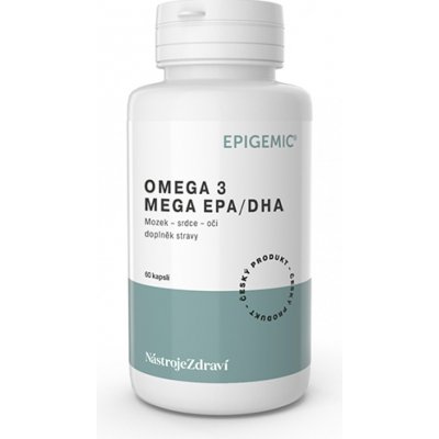 Epigemic Omega 3 mega EPA / DHA 60 kapslí – Zboží Mobilmania