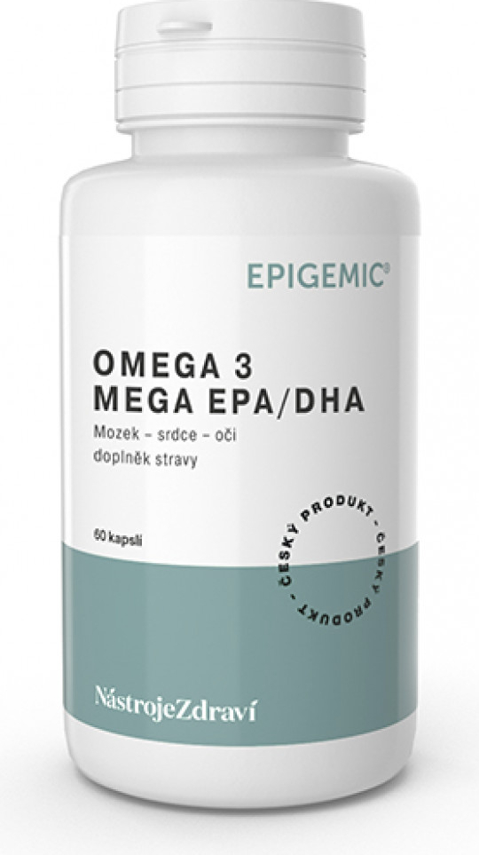 Epigemic Omega 3 mega EPA / DHA 60 kapslí od 450 Kč - Heureka.cz