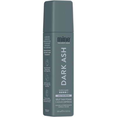 Minetan Samoopalovací pěna pro tmavě hnědý odstín Dark Ash (Self-Tan Foam) 200 ml – Sleviste.cz