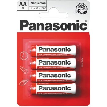 Panasonic Red Zinc AA 4ks 00133698