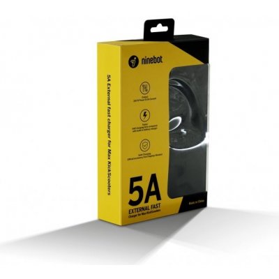 SEGWAY - Rychlonabíječka pro MAX G30 (5A); 8719324556583 – Zboží Dáma