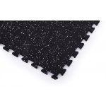 TRINFIT Puzzle EVA + Guma 60 x 60 x 1,2 cm - šedo-černý vsyp 4 ks – Zboží Dáma