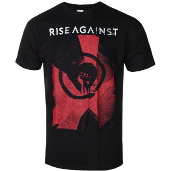 Tričko metal KINGS ROAD Rise Against Tower černá