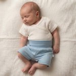 Baby Service Kojenecké kraťasy mušelín Modrá – Zbozi.Blesk.cz