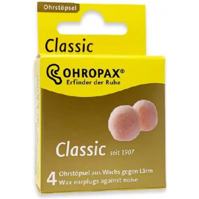 Chránič sluchu Ohropax Classic 4 ks – Zboží Dáma