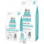 Brit Care Mini Grain-free Light & Sterilised Rabbit & Salmon 2 kg – Sleviste.cz