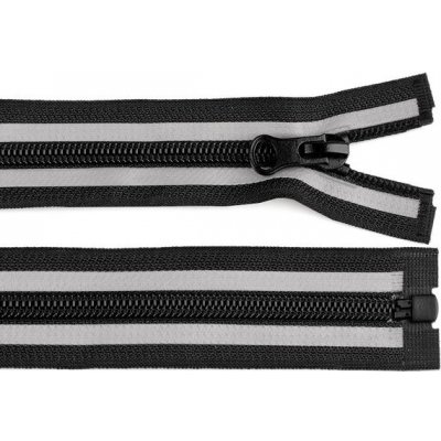 Zip spirálový No 5 reflexní délka 65 cm - 1 (535) zelená neon – Zboží Mobilmania