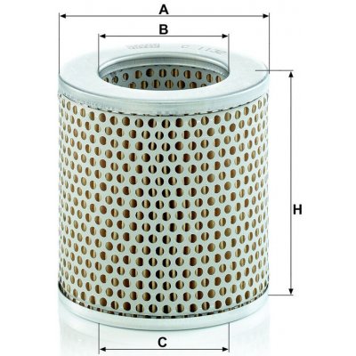 MANN-FILTER Vzduchový filtr MANN C1132 (MF C1132) – Hledejceny.cz