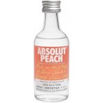 Absolut Peach 38% 0,05 l (holá láhev) – Hledejceny.cz