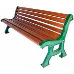 HTI Litinová lavička Italie KA-L1002 195 cm kovářská čerň – Sleviste.cz