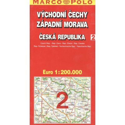 ČR 2 Východní Čechy Západní Morava 1:200 000 – Zboží Mobilmania