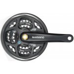 SHIMANO Střed Altus M311 170mm 42/32/22z. 7/8-k. černý s krytem na čtyřhran – Zboží Dáma